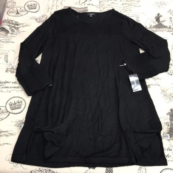 Alfani Ribbed Tunic Sweater - Picture 2 of 7